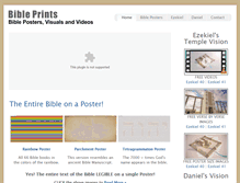 Tablet Screenshot of bibliaprints.com
